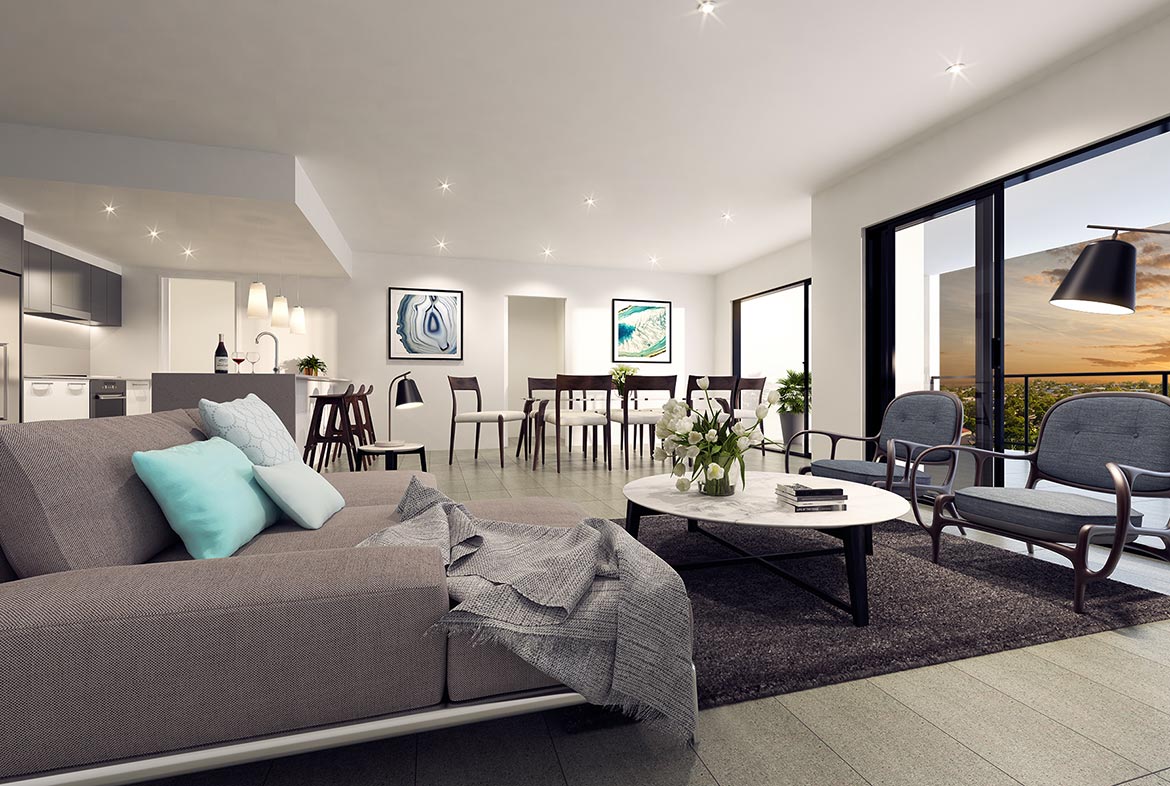 Contemporary apartment